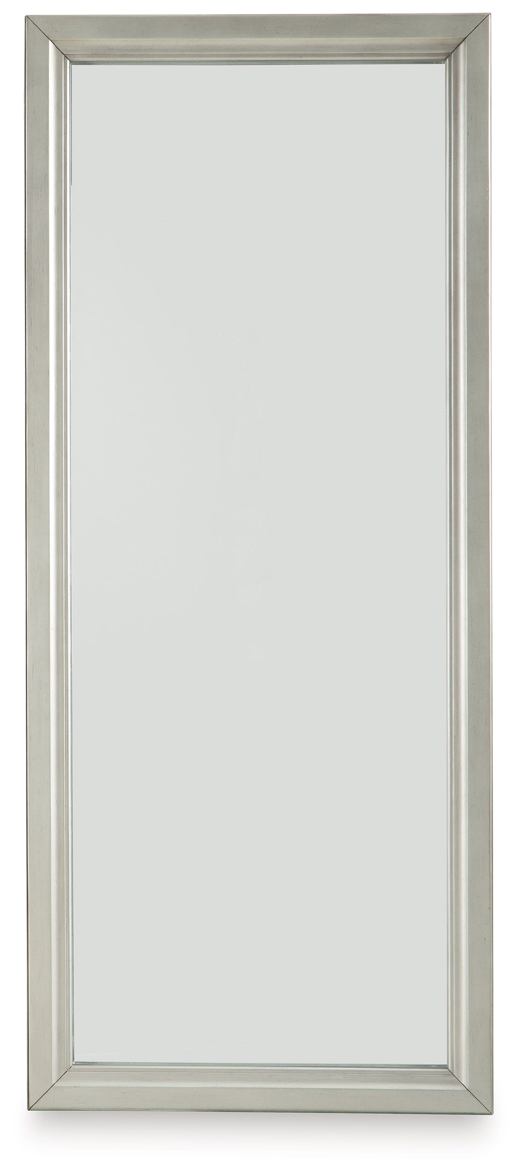 Evesen Champagne Floor Standing Mirror/Storage