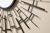 Garrenworth Black Accent Mirror