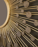 Morwenna Bronze/Gold Finish Accent Mirror