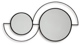 Shayham Black Accent Mirror