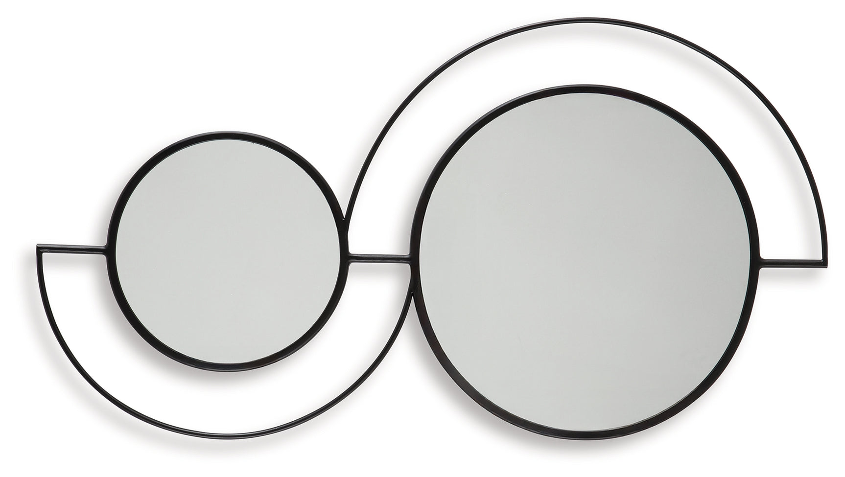 Shayham Black Accent Mirror