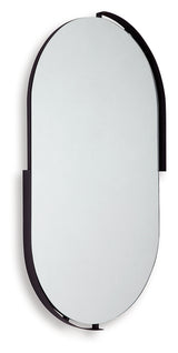Valkings Black Accent Mirror