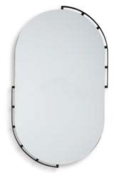 Valkings Black Accent Mirror