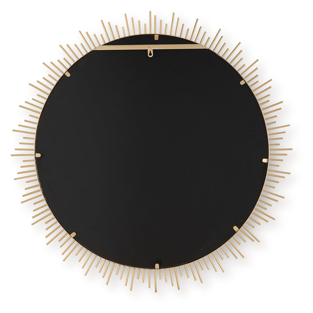 Wainport Gold Finish Accent Mirror