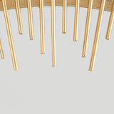 Wainport Gold Finish Accent Mirror
