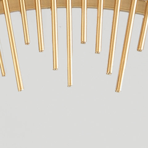 Wainport Gold Finish Accent Mirror