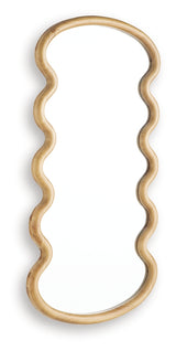 Serendis Brown Accent Mirror