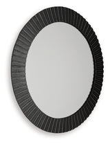 Ozias Black Accent Mirror