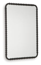 Judlow Black Accent Mirror
