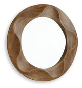 Aajon Brown Accent Mirror