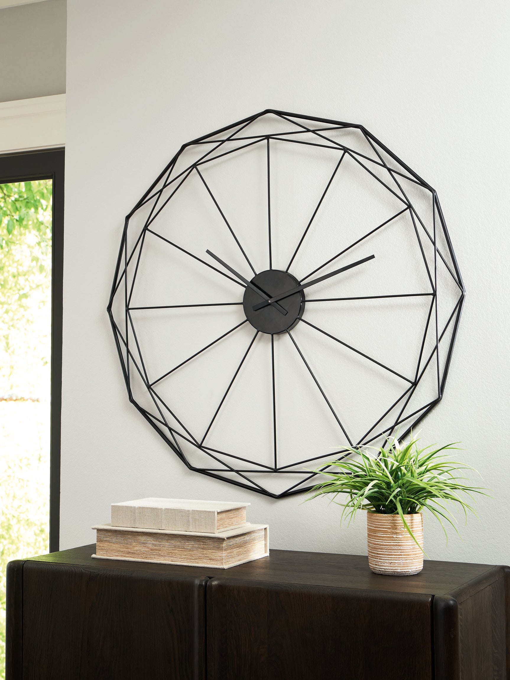 Arkthorne Black Wall Clock