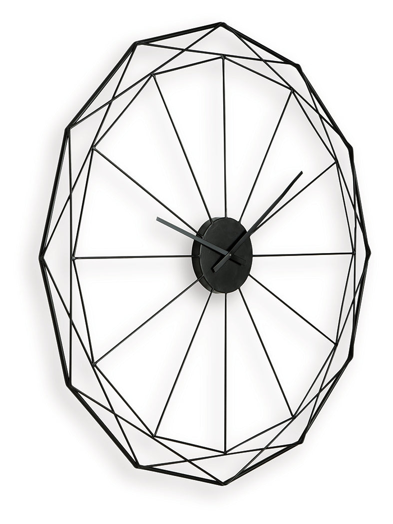 Arkthorne Black Wall Clock