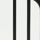 Antigone Black Floor Mirror finish detail