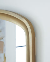 Fintan Gold Finish Floor Mirror