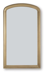 Fintan Gold Finish Floor Mirror