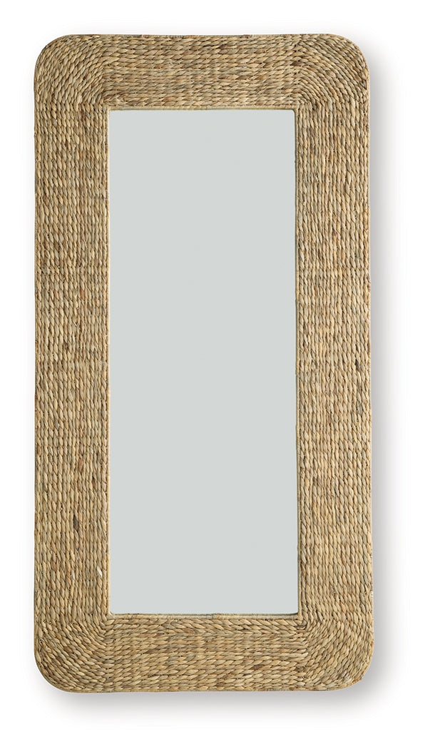 Norigan Natural Floor Mirror