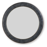 Corinsworth Charcoal/Brass Finish Accent Mirror view 2