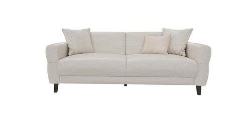 Astera Sand 3-Seater Sofa Bed With Storage - Ella Furniture