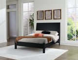 Danziar Black Full Panel Bed