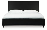 Danziar Black Queen Panel Bed by Ashley