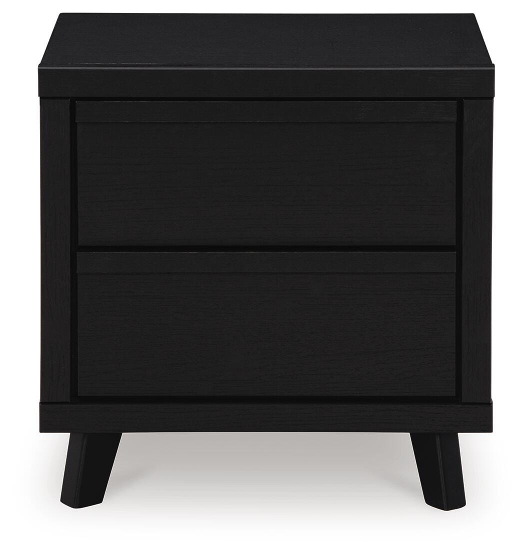 Danziar Black Panel Bedroom Set view 15