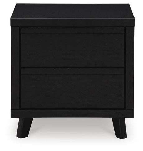 Danziar Black Panel Bedroom Set view 15