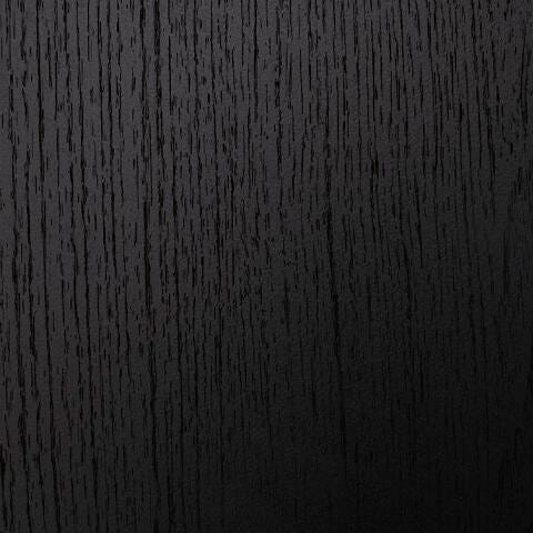 Danziar Black Full Slat Panel Bed finish detail