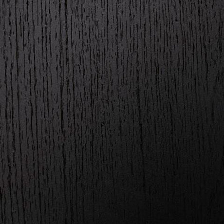 Danziar Black Full Slat Panel Bed finish detail