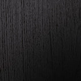 Danziar Black Panel Bedroom Set finish detail