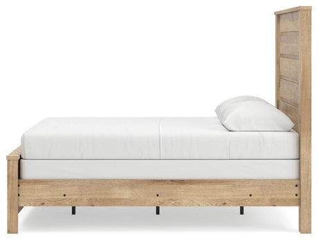 Brozmont Tan Full Panel Bed view 3