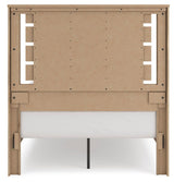 Brozmont Tan Full Panel Platform Bed view 7