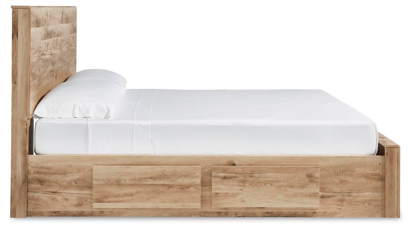 Hyanna Tan Brown Panel Storage Bedroom Set view 12