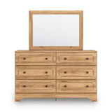 Aleaport Warm Brown Dresser and Mirror