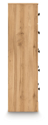 Aleaport Warm Brown Chest of Drawers