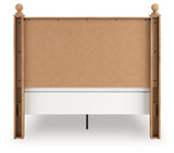 Aleaport Warm Brown Queen Panel Bed