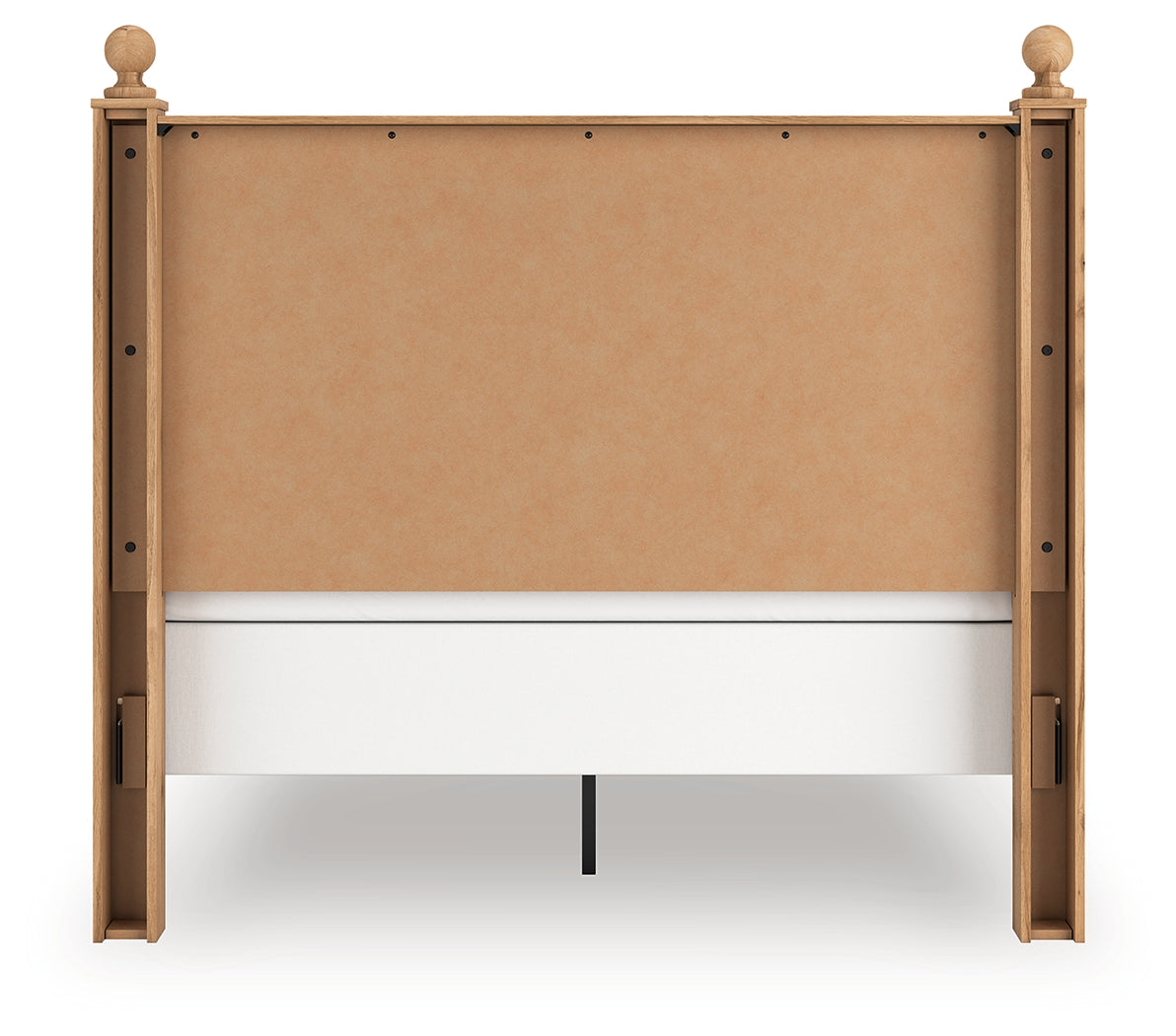 Aleaport Warm Brown Queen Panel Bed