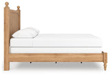 Aleaport Warm Brown Panel Bedroom Set view 9