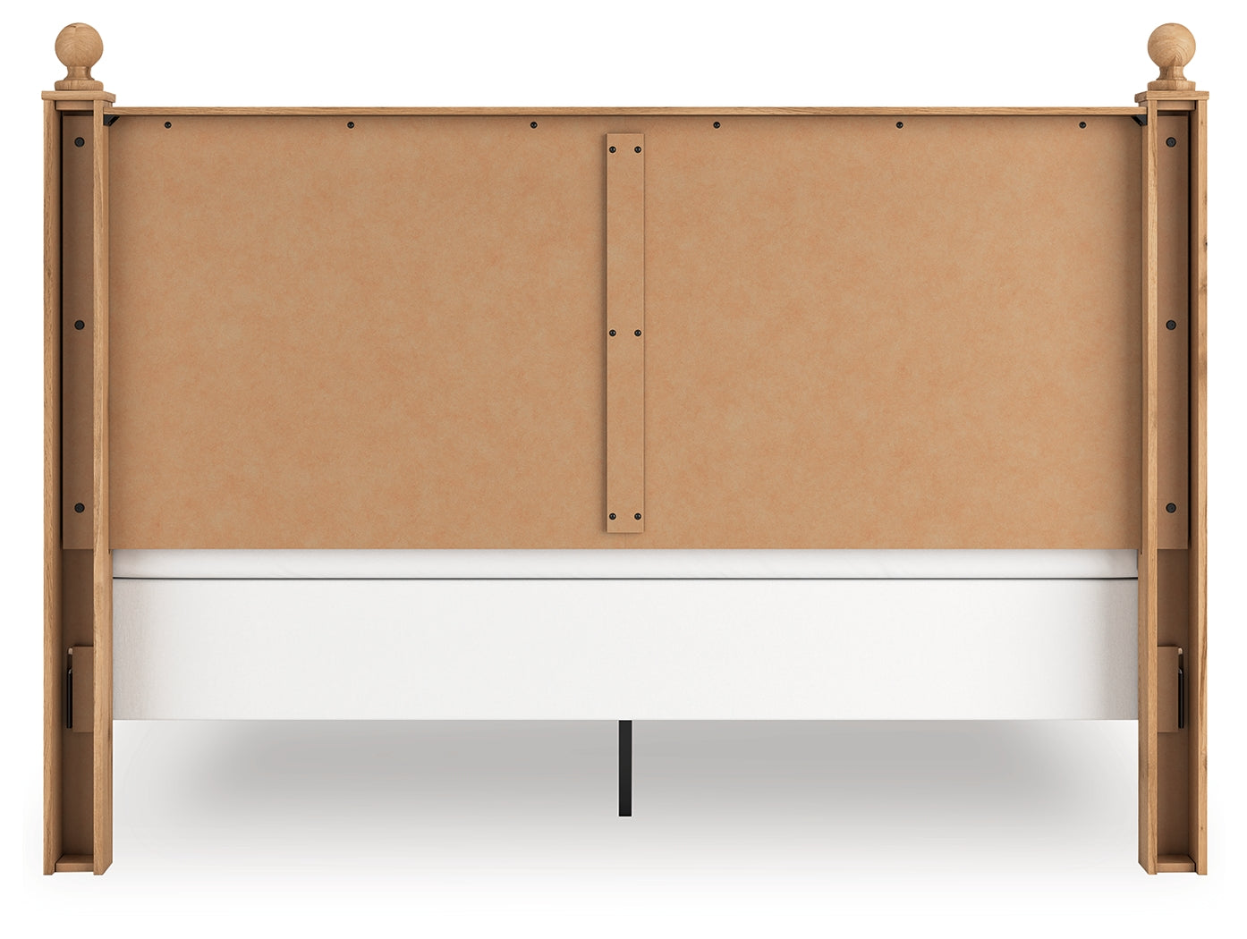 Aleaport Warm Brown King Panel Bed