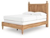 Aleaport Warm Brown Full Panel Bed