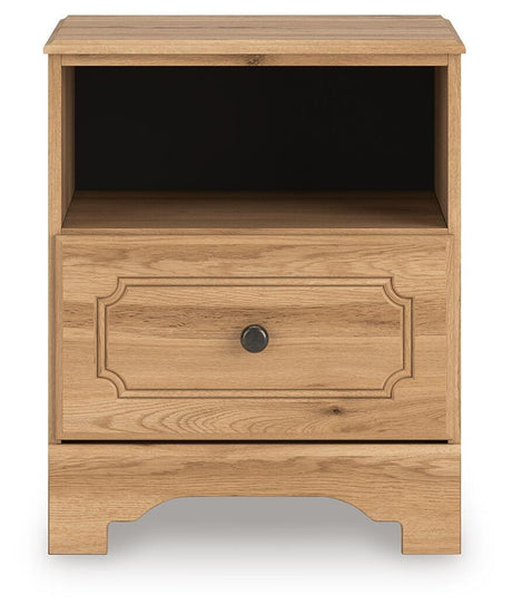 Aleaport Warm Brown Panel Bedroom Set view 23