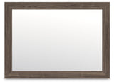 Kendanport Brown Bedroom Mirror