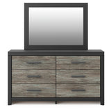 Broachmyn Black/Gray Dresser and Mirror