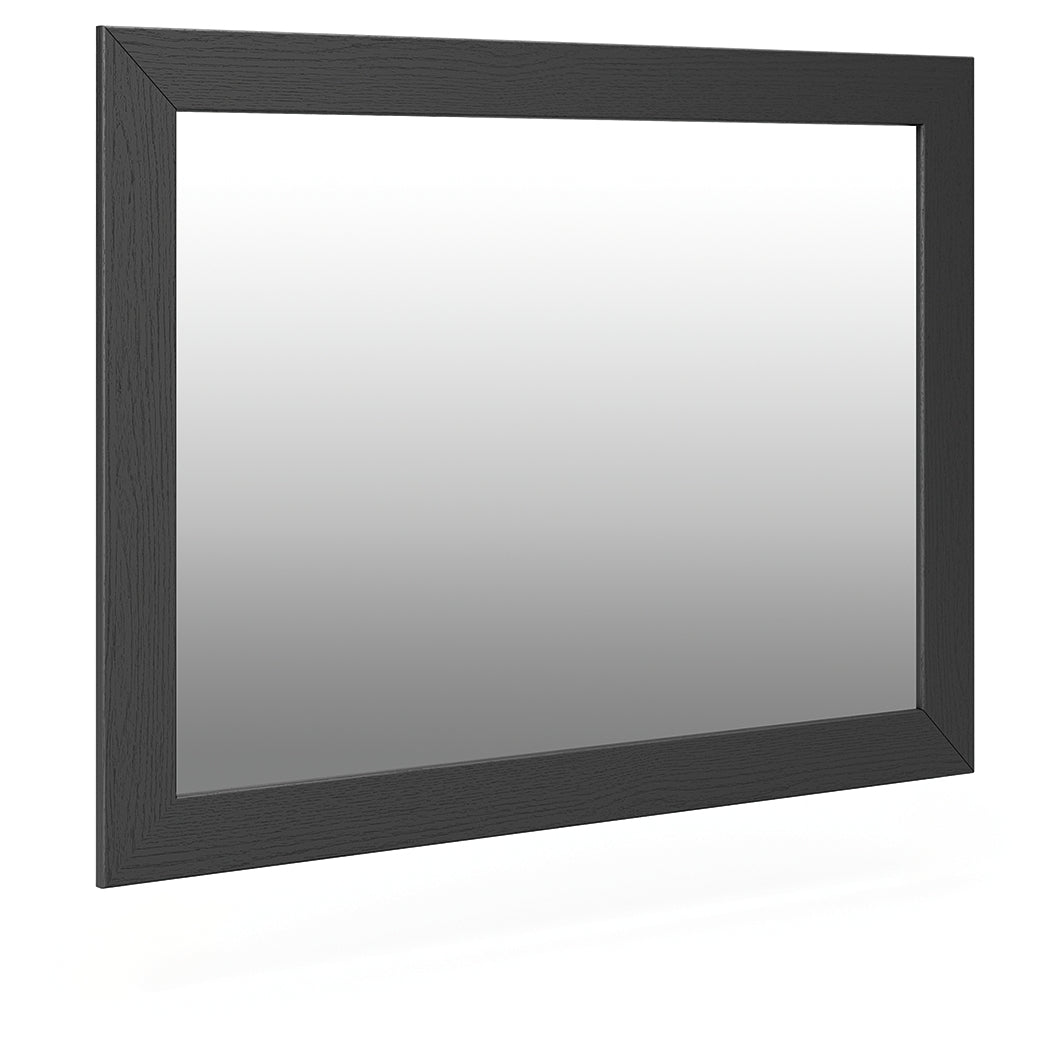Broachmyn Black Bedroom Mirror