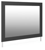 Broachmyn Black Bedroom Mirror
