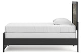Broachmyn Black/Gray Twin Panel Bed