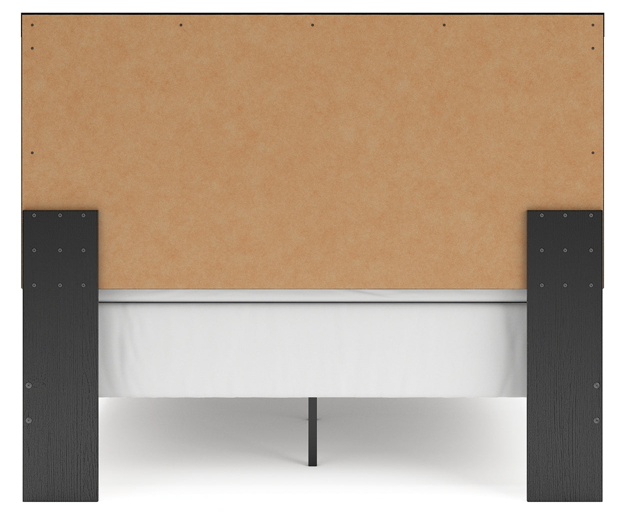 Broachmyn Black/Gray Queen Panel Bed