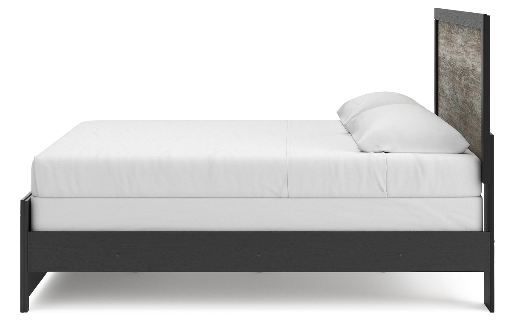Broachmyn Black/Gray King Panel Bed
