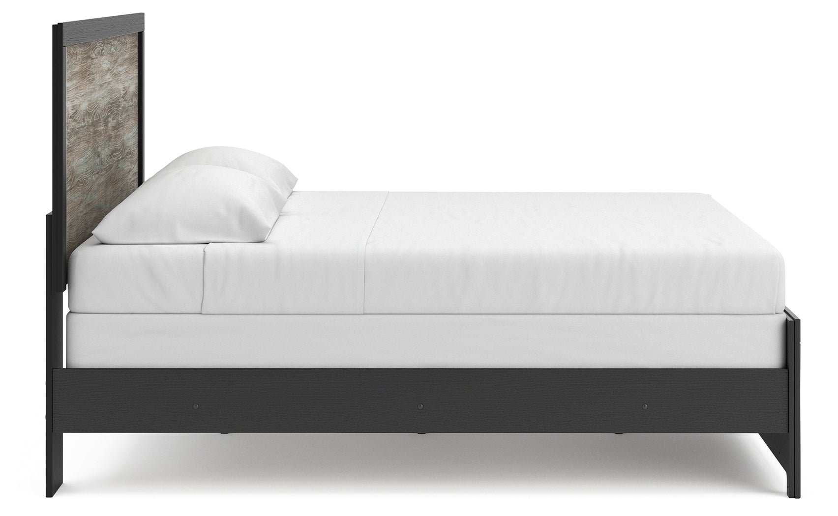 Broachmyn Black/Gray King Panel Bed
