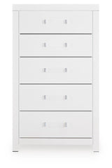Maeling White Chest of Drawers