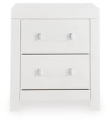 Maeling White Nightstand